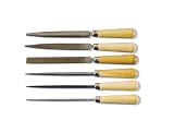 GROBET AMERICAN PATTERN 6 PIECE CROSS CUT FILE SET