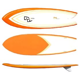 Yellowtail II 6'10 Epoxy Retro Fish Surfboard by 
