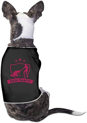 Team Wedding Bridesmaids Stag Do Hen Night Dog Clothes Black