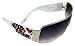 Tattoo King Tiger Aviator Sunglasses Silver Frame Smoke