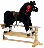 Swing rocking horse - Black Beauty Toys