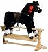 Toys : Swing rocking horse - Black Beauty