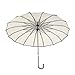Topwedding 35'' Nylon Pagoda Parasol Bridal Umbrella,Ivory