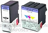 Electronics : PCArena - 1 Pair Of Ink Cartridges for Epson Stylus C48 Compatible with T066 & T067