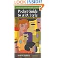 Pocket Guide to APA Style 2009