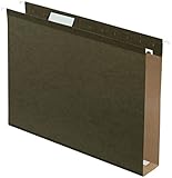 Pendaflex Extra Capacity Reinforced Hanging Folders, Letter Size, Standard Green, 25 per Box (4152x2)
