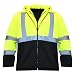 Utility Pro Wear UHV801 Polyamide High-Visibility Industry Hooded Soft Shell Jacket, X-Large, Yellow