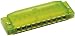 Clearly Colorful Translucent Harmonica - Green