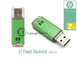 Hp 2gb Usb Flash Drive - Storage Backup Memory 2 Gb V120w