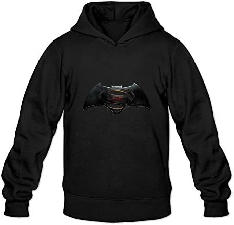 Men's Batman V Superman Dawn Of Justice Hoodies Black XL