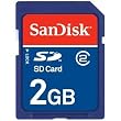 SanDisk 2GB Secure Digital SD Memory Card (Works with Wii)