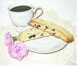 8 pieces Unfrosted LEMON BLUEBERRY POPPYSEED Biscotti