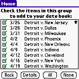 Detroit Pistons 2005-06 Schedule downloadable Software