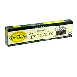 De Boles Pasta Organic Spinach Fettuccine, 8-Ounce Boxes (Pack of 12)