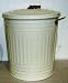 Enamel Kitchen Bin - Large