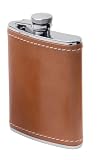 GSI 6 oz. Leather Flask & Funnel Gift Set