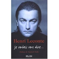 Je voulais vous dire...