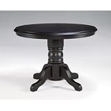 Black Pedestal Dining Table