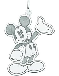 Sterling Silver Disney Waving Mickey Mouse Charm New