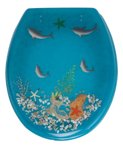 Wenko 271057100 Abattant Waterworld Poissons