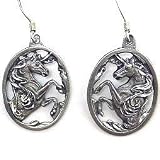 Earth Spirit Earrings - Unicorn - Earth Spirit Earrings - Unicorn
