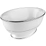 Lenox Opal Innocence Platinum-Banded Bone China Open Vegetable Bowl