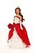 Toys : Princess Quinceanera 14in Porcelain Doll Red