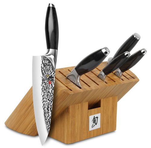 Shun Edo 6-Piece Knife Block Set On Sale