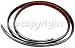BUMPER MOLDING chevy chevrolet BERETTA 87-90 moulding front