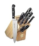 Mundial 5100 Series 10-Piece Knife Set with Block, Black