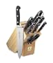Mundial 5100 Series 10-Piece Knife Set with Block, Black