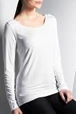 Autograph Weekend Scoop Neck Ribbed Top [T50-1477-S]