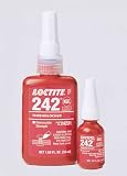 Loctite 222MS Removable Threadlocker for Fasteners under 1/4, Purple, 10 mL Bottle, NSF 61