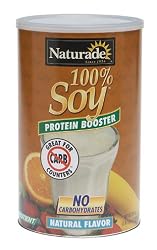 Naturade 100% Soy Protein Booster, Natural Flavor, 29.6 Ounces