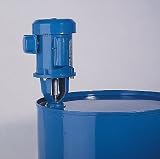 Drum/barrel heavy-duty mixer with 2 NPT(M) mounting; 1/4 hp, 115/230 VAC