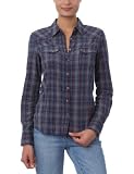 Wrangler Sam L/S Shirt - Chemise - Femme - Mood Indigo - S