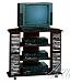 TV Stand with Casters in Espresso Finish