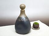 TAO・陶光菴[信楽焼]　ラジウムボトル tomaru　D ウェーブ（黒）の画像