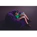 Abilitations FluffChair - Large - 50 inch Diameter - Purple