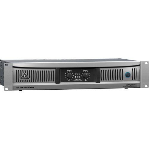 Behringer Europower EPQ2000 Professional 2000-Watt Light Weight Stereo Power Amplifier with ATR Technology