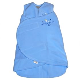 Halo Fleece SleepSack Swaddle Blue- Preemie
