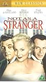 Not As A Stranger [UK IMPORT] - Robert Mitchum