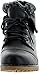 REFRESH WYNNE-01 Women's combat style lace up ankle bootie,6 B(M) US,Black