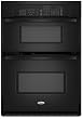 Whirlpool Gold GSC309PVB 30in Built-in Microwave Combination Double Wall Oven - Black