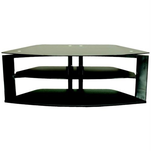 TechCraft FIT42 42-Inch Wide Flat Panel TV Stand - Black On Sale