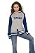 Tennessee Titans Women's Varsity Full Zip Raglan Jacket - by Alyssa Milano - Medium