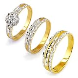 14K Diamond Ring