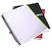 Miquelrius 8.5 x11 Wirebound Notebook, 6-Subject, College Ruled, Red