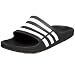 adidas Duramo Slide Sandal,Black/White/Black,13 M US Women's/11 M US Men's adidas Duramo Slide Sandal,Black/White/Black,13 M US Women's/11 M US Men's