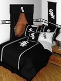 MLB Chicago White Sox Sidelines Queen Comforter and Pillowca
